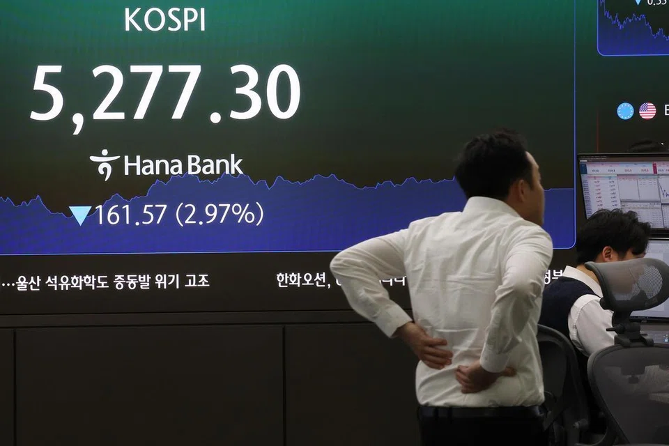 アジア株が2026年来高値を全消失 イラン戦争インフレ懸念が重しに