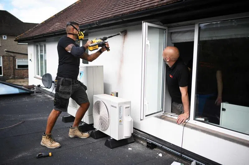 Rising temperatures have driven more British households to install aircons even though sustainability experts argue that they should not be the “default answer”.