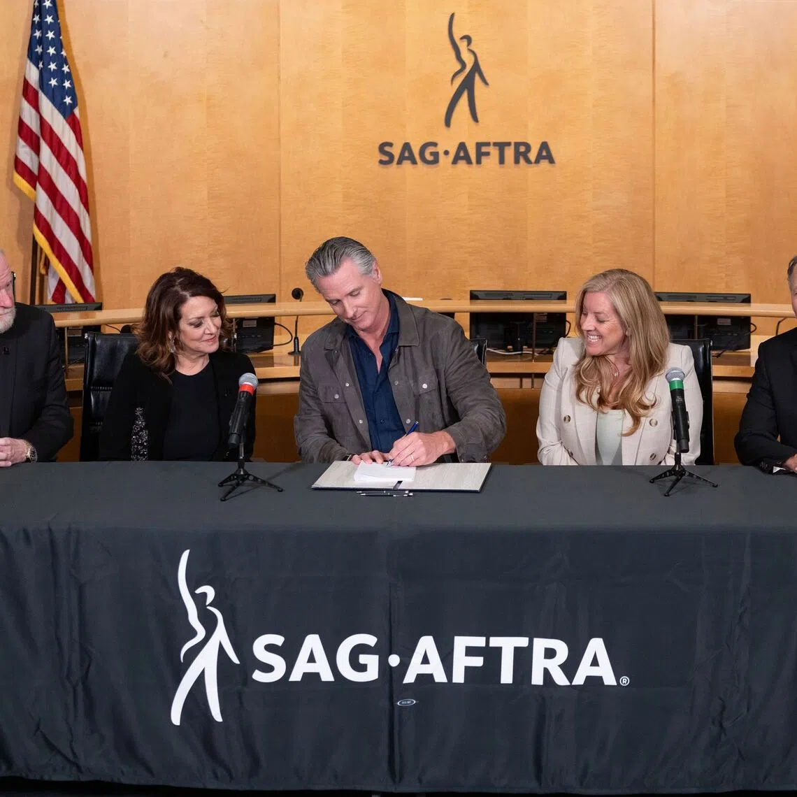 The legislation was drafted in part by SAG-AFTRA, the union representing actors, which has long campaigned against the use of avatars in film and television.