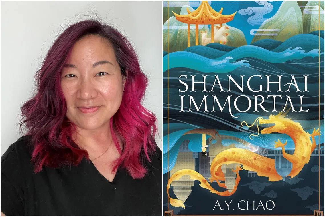 The former lawyer debuts with her Asian fantasy novel set in 1930s Shanghai and a half-vampire, half-fox spirit protagonist.