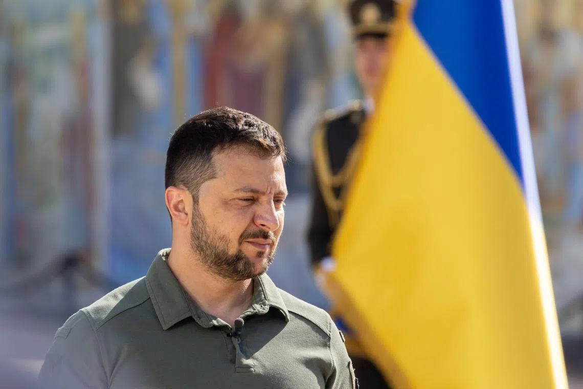 Ukrainian President Volodymyr Zelensky said that the system should be run by people who know why bribery at a time of war is high treason.