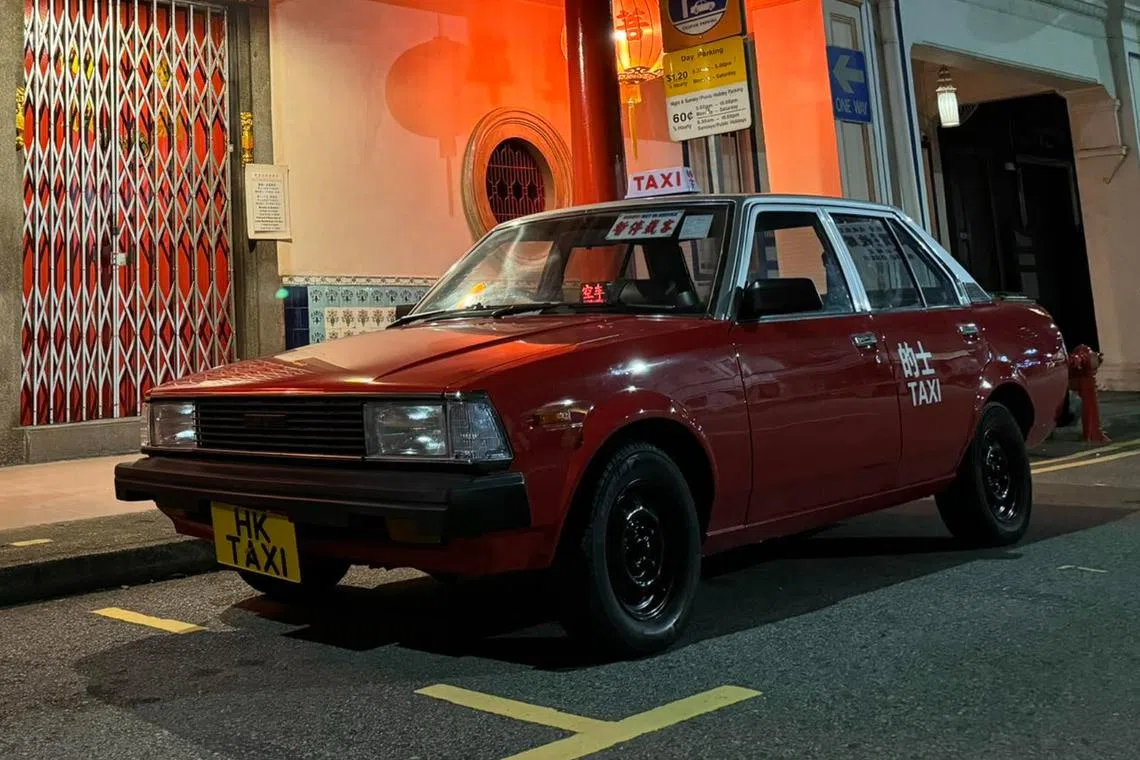 In August, photos of a modified car resembling a red Hong Kong taxi surfaced on social media.