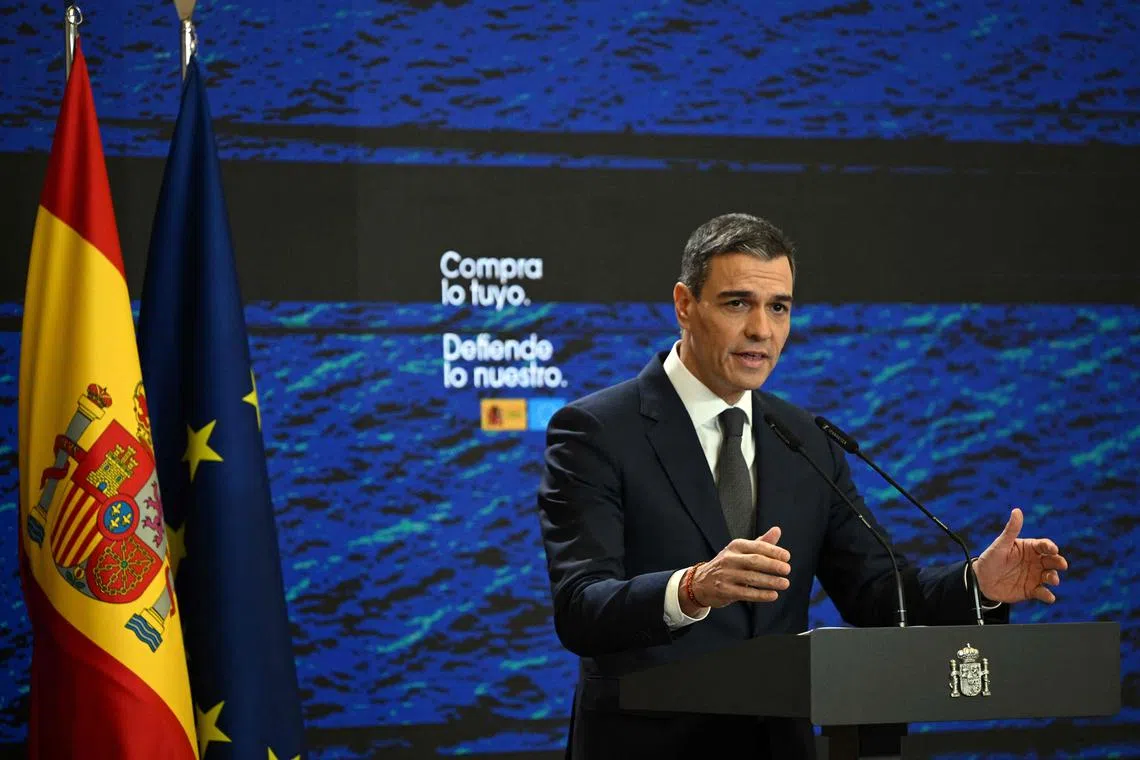 Spanish Prime Minister Pedro Sanchez is to arrive in Hanoi on April 9 for talks with Vietnam’s top leader, Mr To Lam, on the same day Mr Trump’s 20 per cent tariffs on EU products come into force.