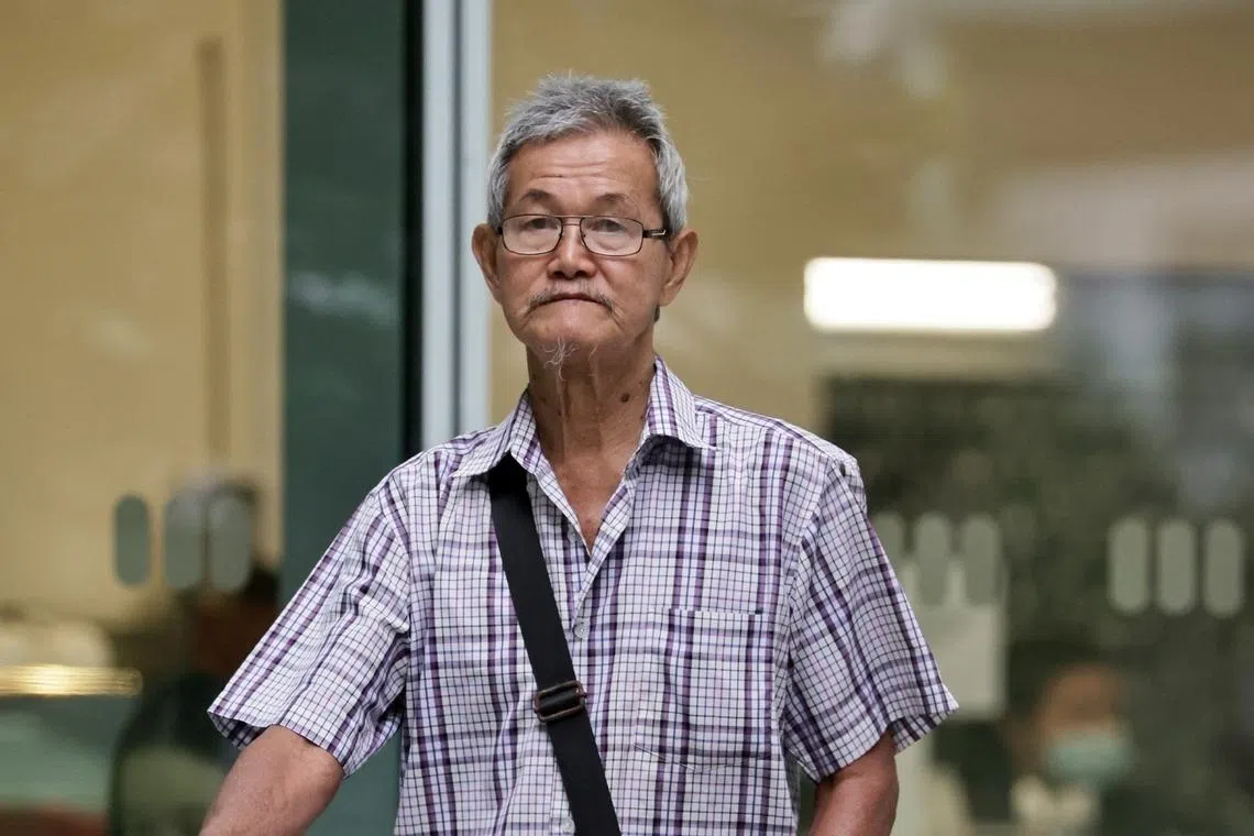 On Jan 27, Tan See Chee, 77, was fined $500 after he pleaded guilty to a mischief charge. 
