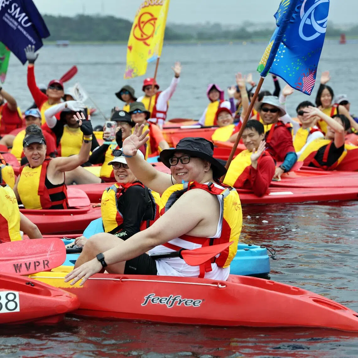 People engaging in sea-based recreational activities such as canoeing, kayaking, sailing and windsurfing should always don life jackets, the MPA said. 