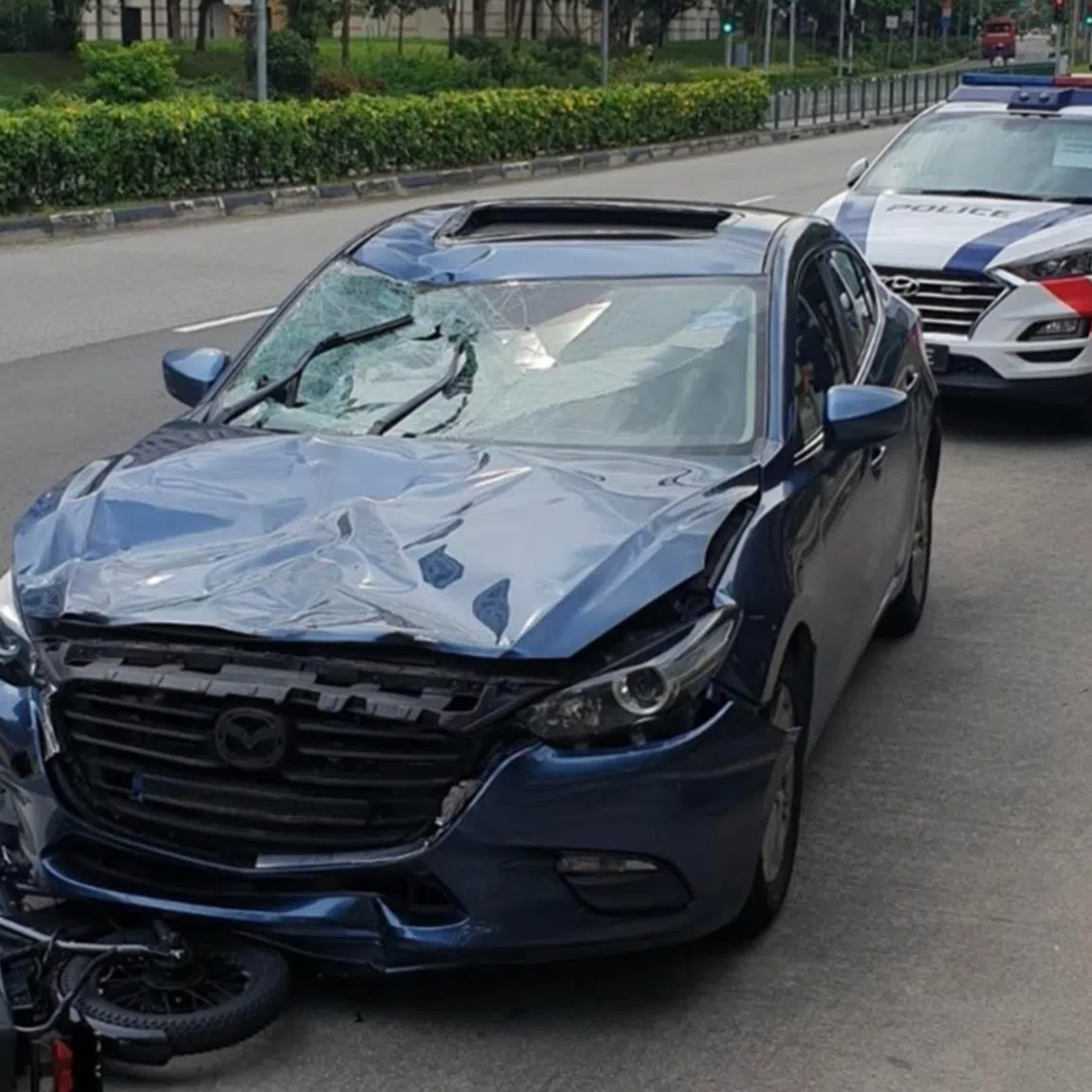 The accident on Nov 24 at around 2.30pm left a 67-year-old cyclist with serious injuries. He later died at the hospital.