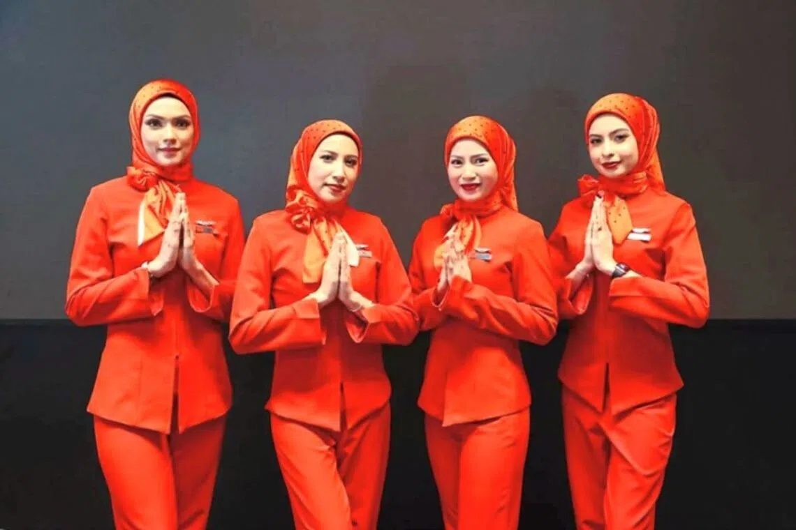 Nearly 40 per cent of the airline's female Muslim crew expressed interest in wearing the hijab.