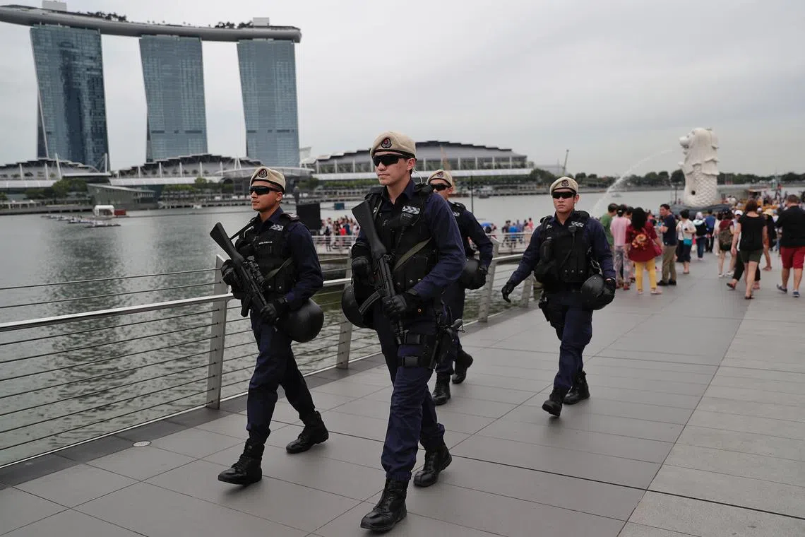 The Ministry of Home Affairs regularly conducts assessments to identify potential threats and areas of vulnerability.