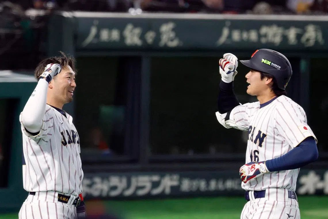 Suzuki, Ohtani homers help Japan outlast South Korea