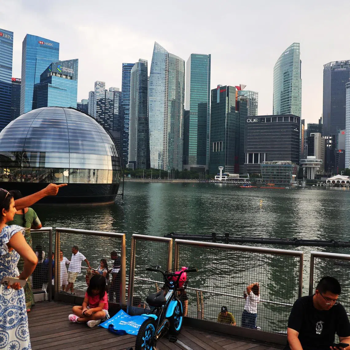 CMG20240715-HengYY02 / 王彦燕 / Generic view of Singapore Skyline Marina Bay CBD [MBS] tags: economy, finance, budget, CBD, central business district, Singapore Skyline Generics. Generic view of Singapore Skyline Marina Bay CBD