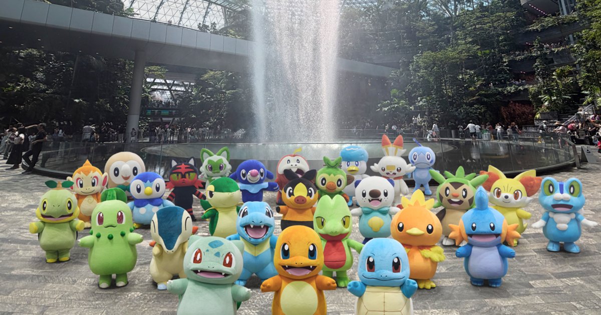 Sparks fly as special region-specific Pikachu goes live at Changi Airport
