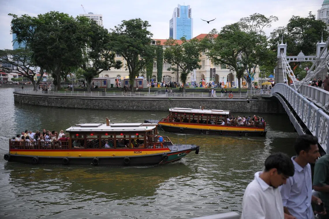  Cruising down the Singapore River and watching a live skit is one of the over 100 activities organised in the 2026 edition of the Singapore HeritageFest.