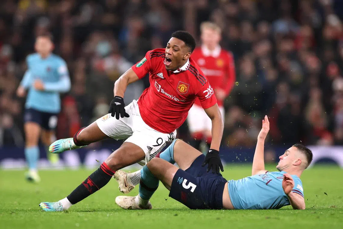 Anthony Martial has had three separate injury setbacks this season and played only eight games. His record from 350 minutes of action is remarkable though, with four goals and two assists.