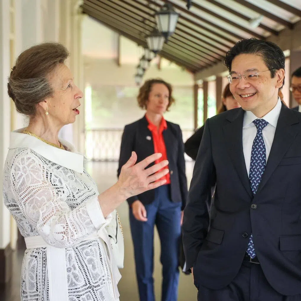 PM Lawrence Wong met Britain's Princess Anne on Nov 13, and the two marked the 60th anniversary of diplomatic relations between Singapore and the UK.