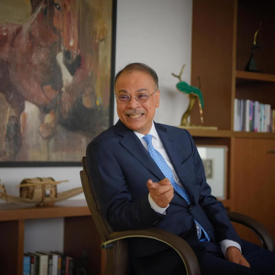 Mr Muhammad Aziz Khan, Chairman of Summit Power International, at his office on November 3, 2021.