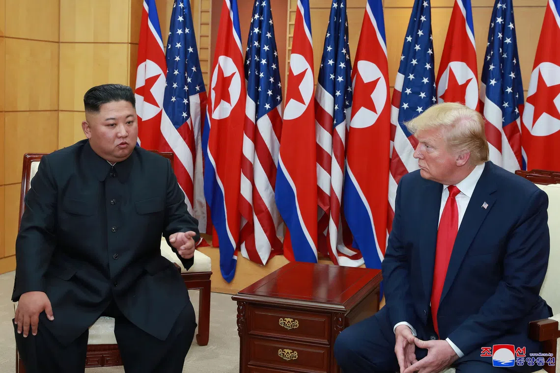 US President Donald Trump said that he would like to meet North Korean leader Kim Jong Un while in South Korea.