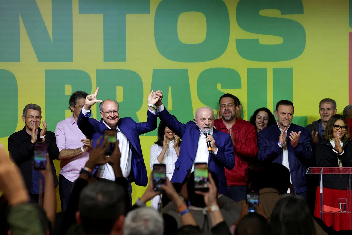 Brazil's Lula weighs VP Alckmin as next finance minister to woo centrist voters