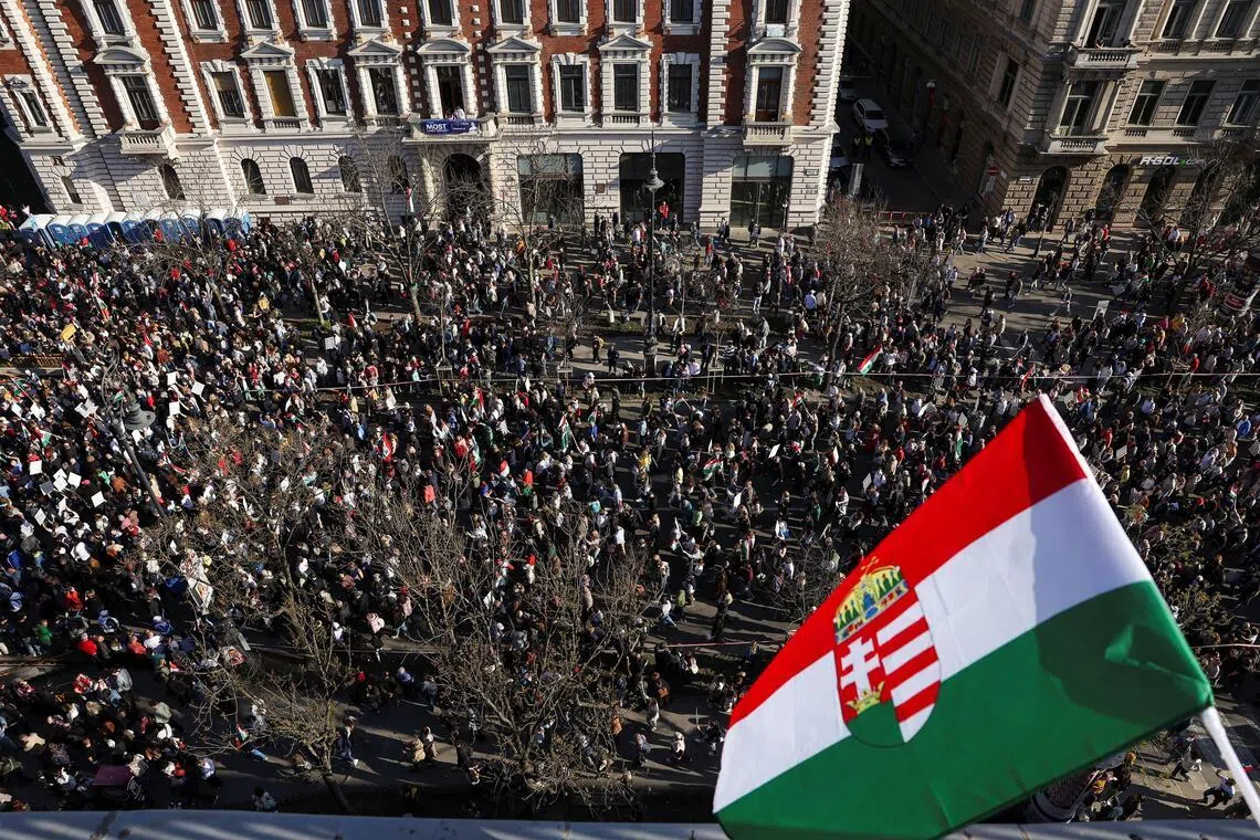 Hungary prepares to vote as Orban’s future hangs in balance