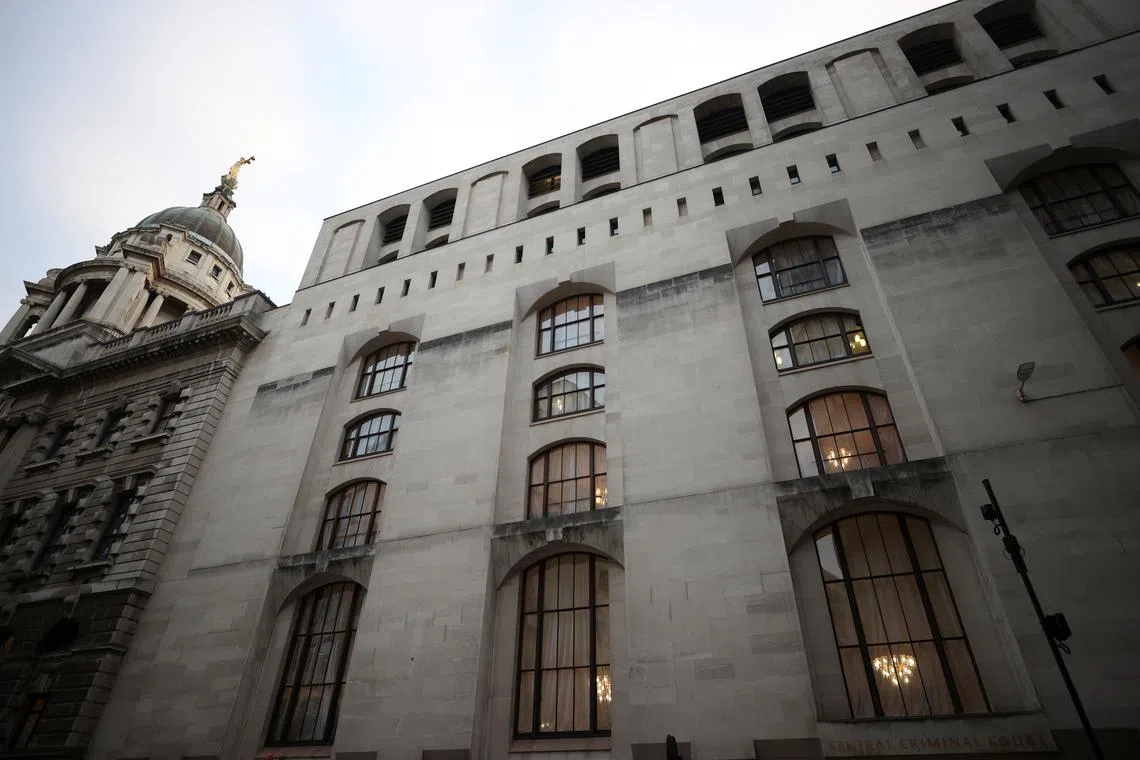The Old Bailey is seen, ahead of the arrival of Ali Harbi Ali, 25, suspect in the murder of British MP David Amess, who is due to appear in court, in London, Britain, October 22, 2021. REUTERS/Hannah McKay/ File Photo