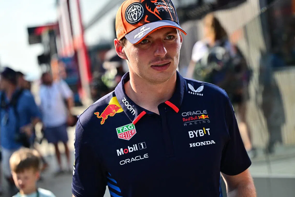 Formula One F1 - Hungarian Grand Prix - Hungaroring, Budapest, Hungary - July 18, 2024 Red Bull's Max Verstappen is seen ahead the Hungarian Grand Prix REUTERS/Marton Monus