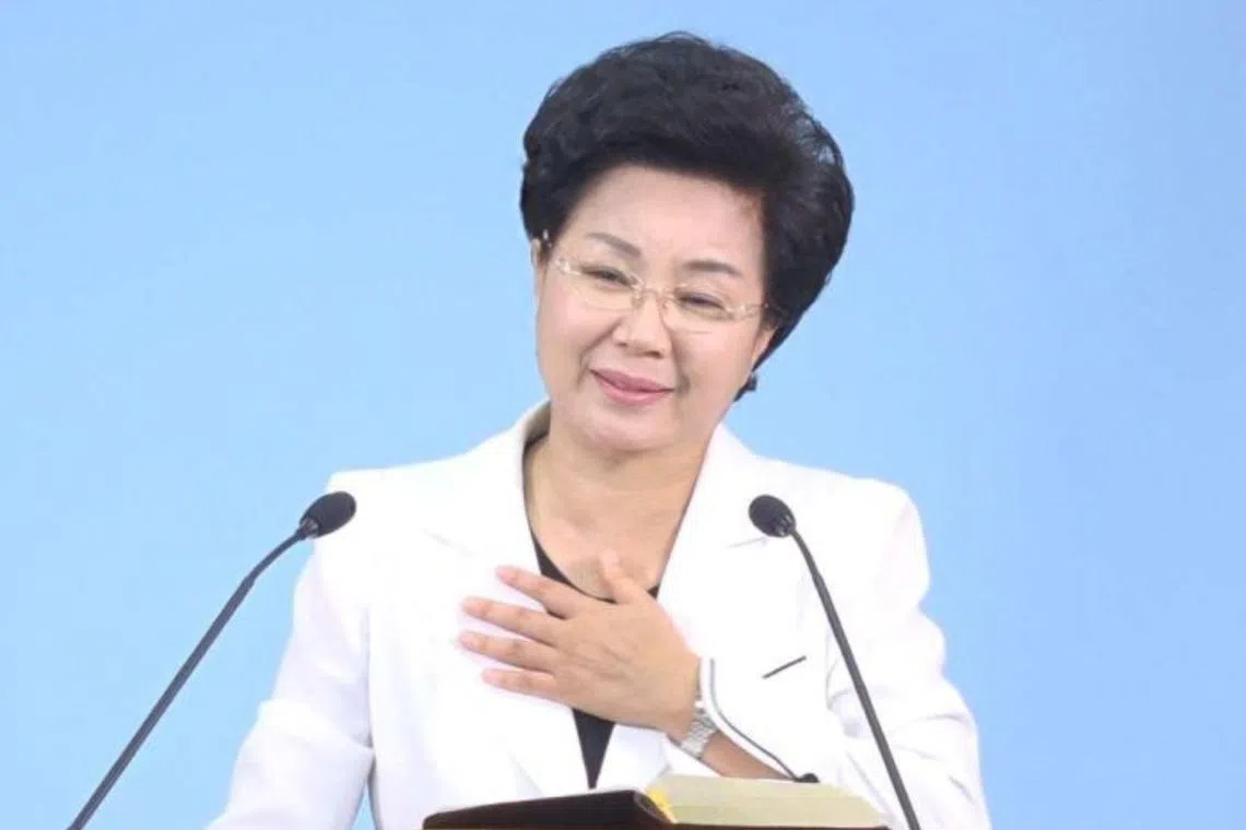 Grace Road Church founder Shin Ok-ju prophesied that South Korea would be doomed by famine and disaster.