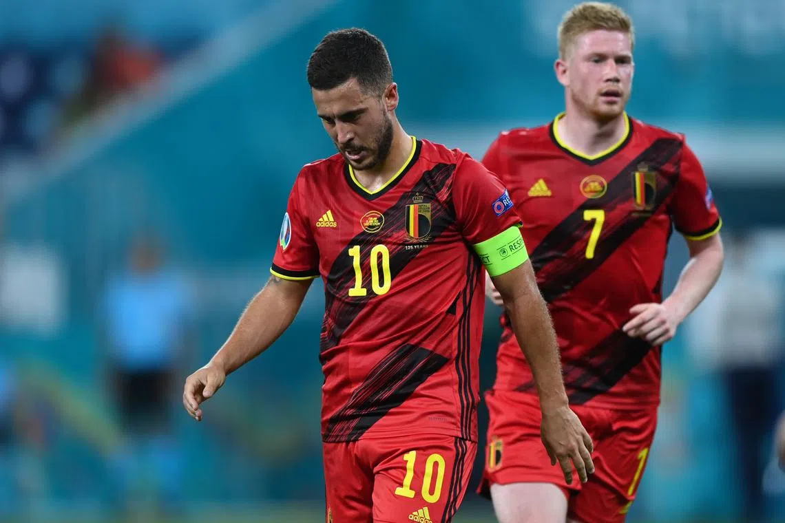 Belgium's Eden Hazard and Kevin de Bruyne are both 31 and this could be their last shot at World Cup glory.