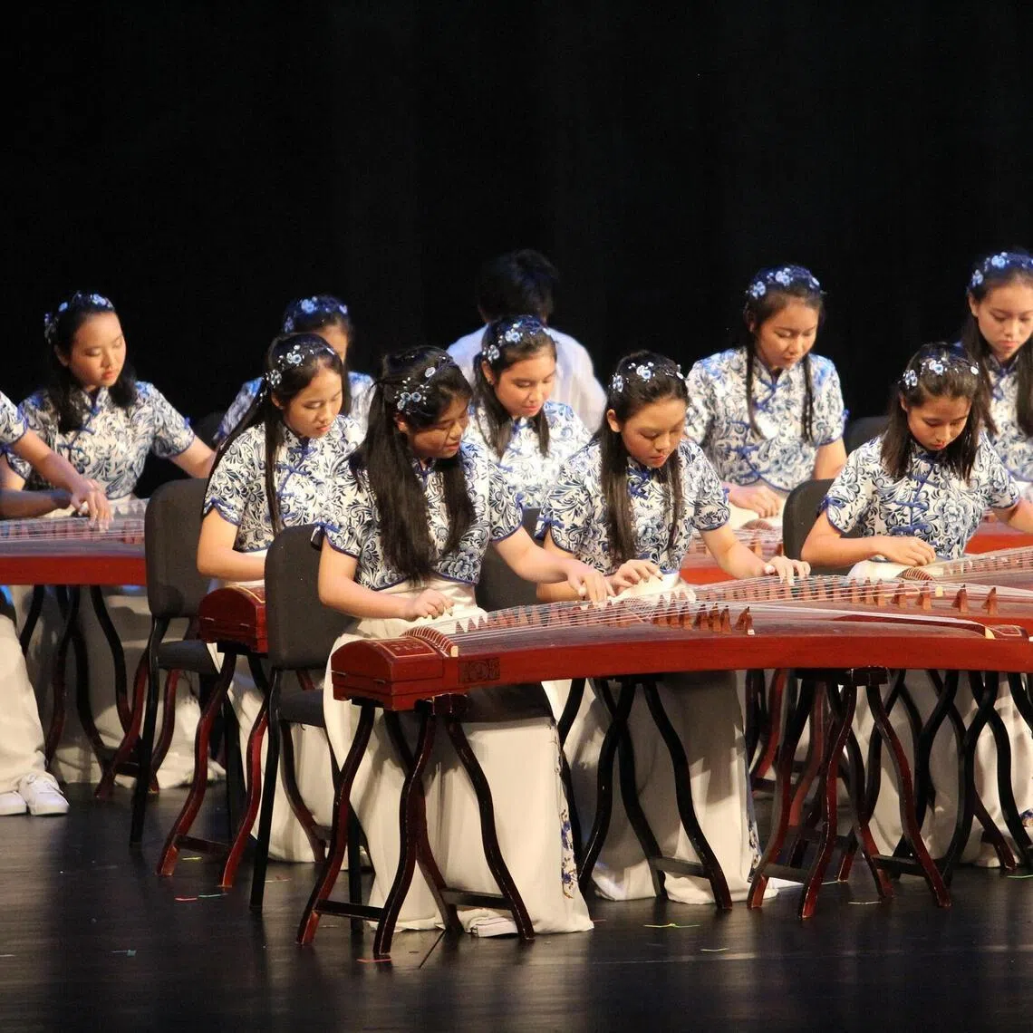 Pei Hwa Secondary School has been building up its resources to support students who are keen on guzheng.
