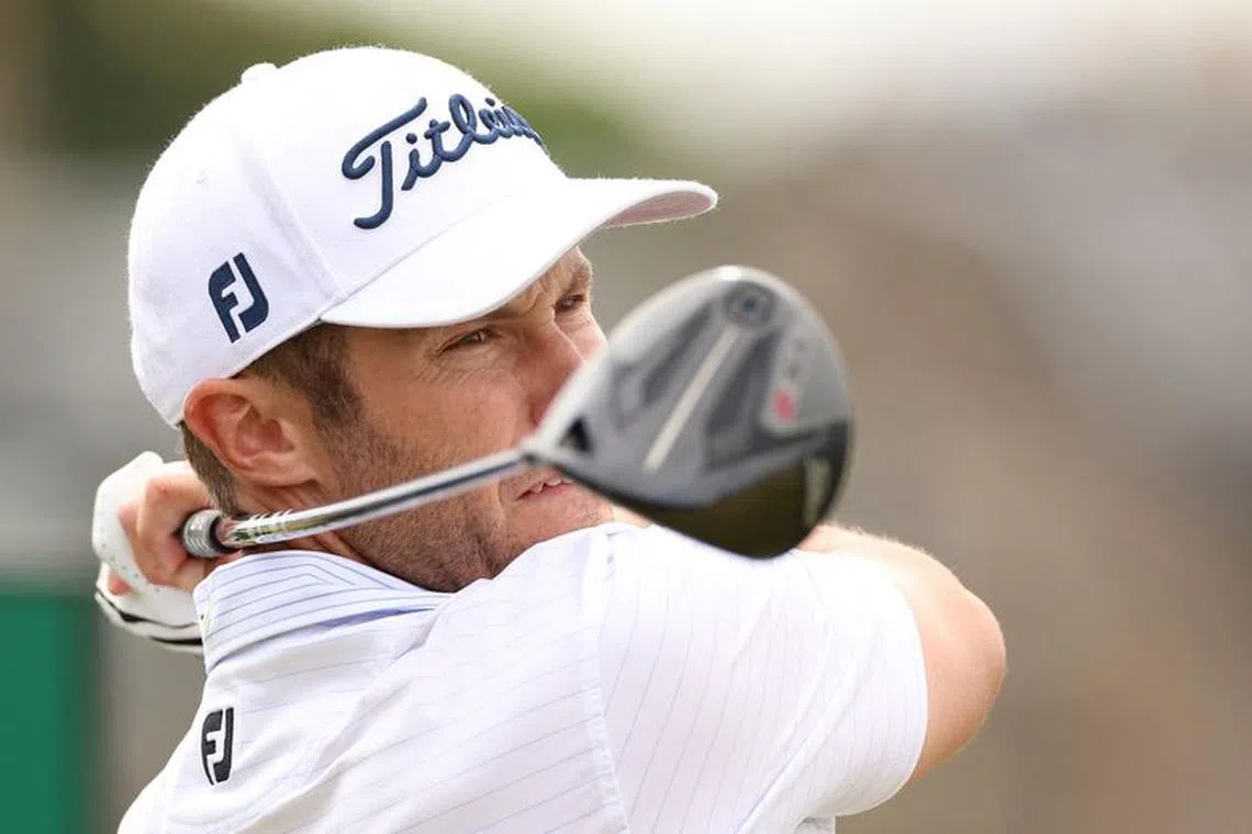 Golf - The 150th Open Championship - Old Course, St Andrews, Scotland, Britain - July 15, 2022 New Zealand's Ben Campbell tees off on the 2nd during the second round REUTERS/Phil Noble/File Photo