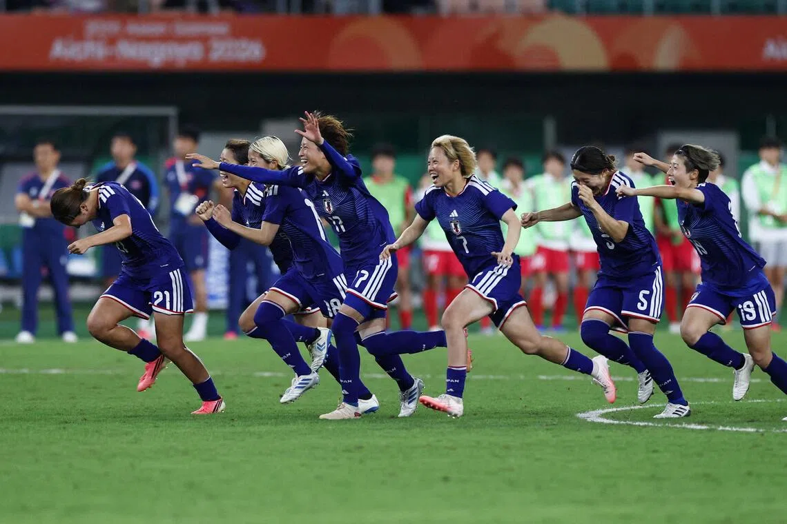 Japan tame North Korea to win Asian Games women’s football gold after shoot-out drama
