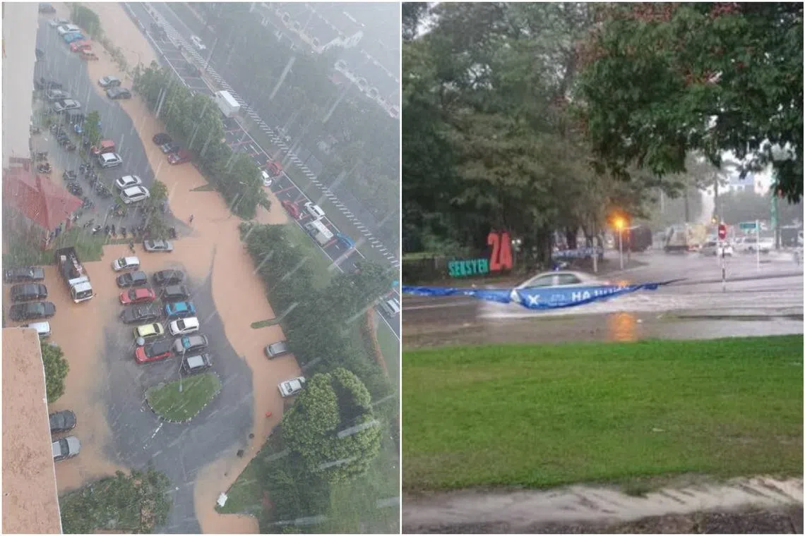 The Environment and Water Ministry issued a flood preparedness warning for four states at 5pm on Nov 9, 2022.