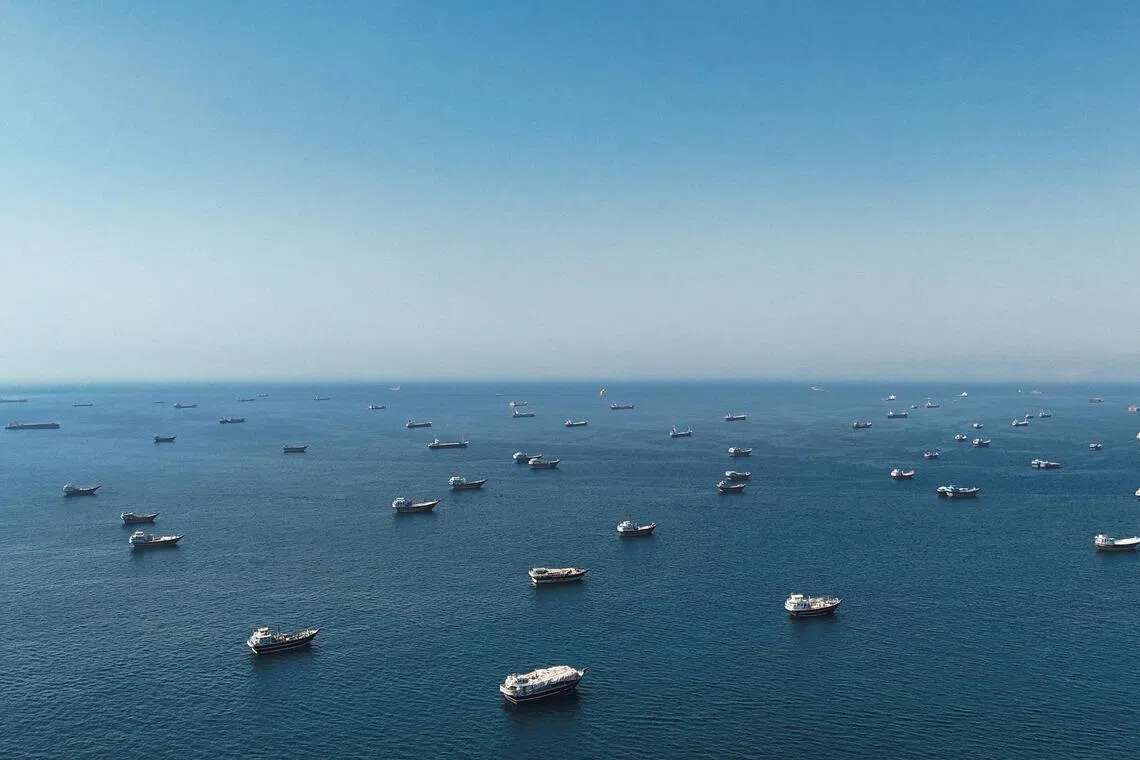 Maritime tracking firm Kpler detected the passage of the Hilda I, the Amber, the Silvia 1, and the Happiness I, which were carrying a total of seven million barrels of oil.