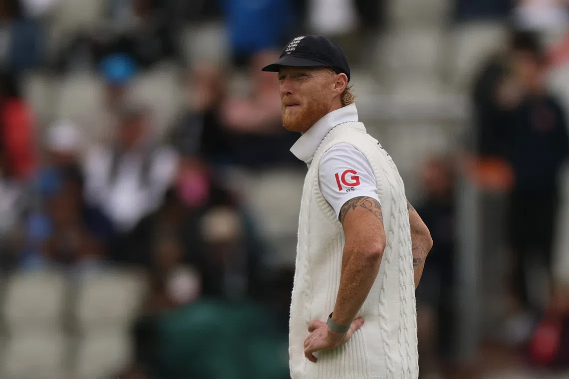 Cricket - International Test Match Series - Fourth Test - England v India - Old Trafford Cricket Ground, Manchester, Britain - July 27, 2025 England's Ben Stokes looks on Action Images via Reuters/Lee Smith