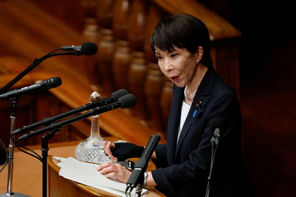 Japan’s Takaichi vows to break with ‘fiscal austerity’ to spark economic revival