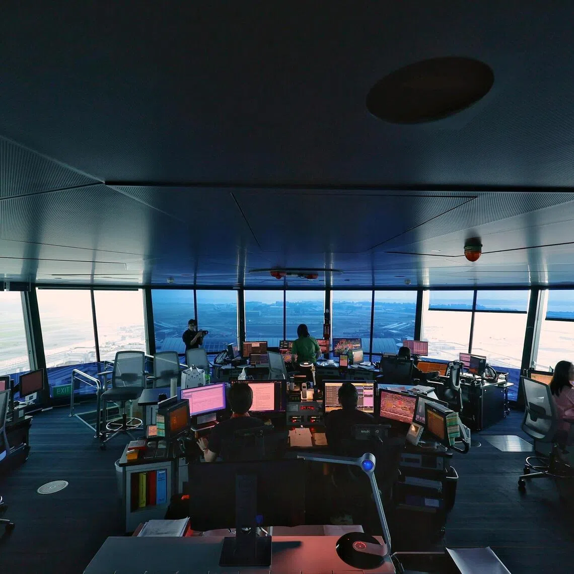 CAAS plans to increase its workforce of air traffic controllers by about 40 per cent, from around 500 today to about 700 by the mid-2030s.