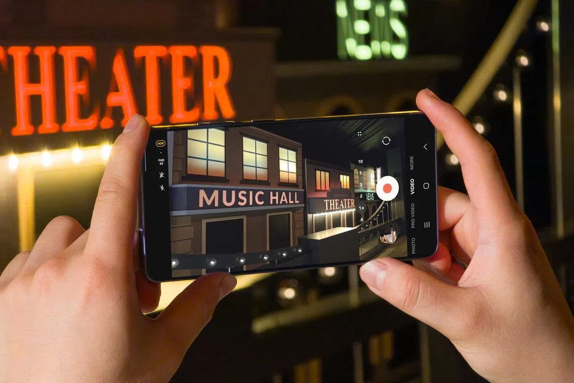 On the Galaxy S26, vertical stabilisation and super steady video help keep footage smooth and level