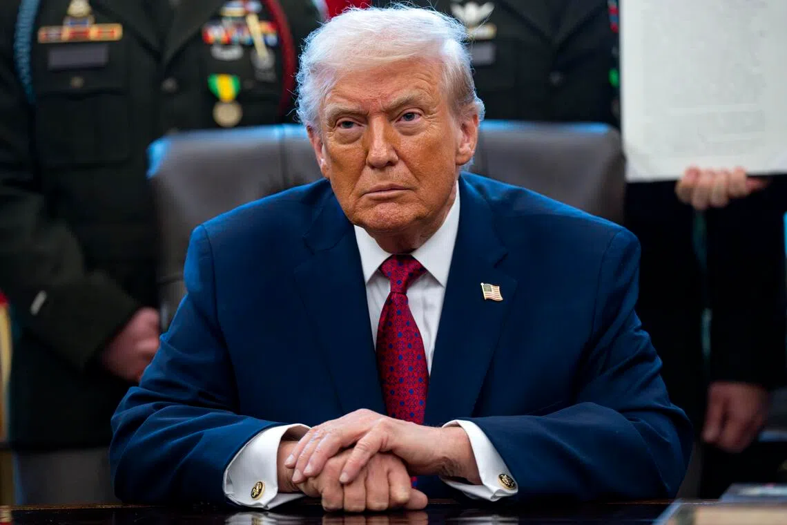 US President Donald Trump said he will sue the BBC for "putting words in my mouth" and indicated he intends to seek billions of dollars in damages.