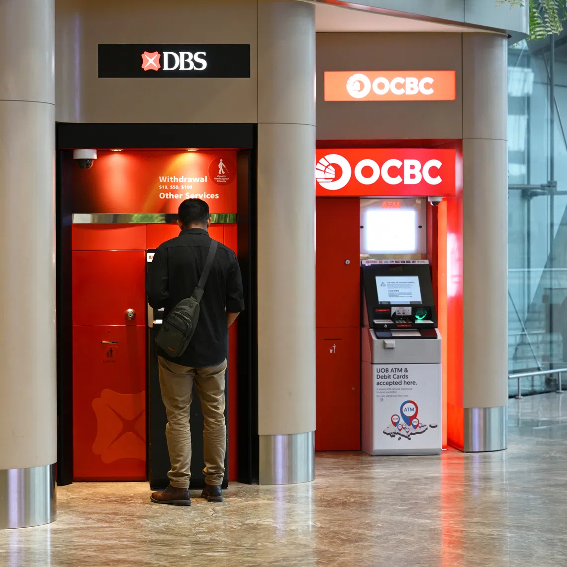 DBS and OCBC raised their 2026 financial targets, while UOB kept its guidance largely unchanged.