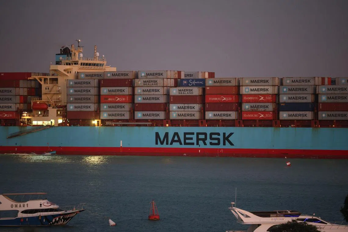 The world’s top shipping companies, including Maersk and Hapag-Lloyd, had stopped using Red Sea routes after Yemen’s Houthi militant group began targeting vessels this month.