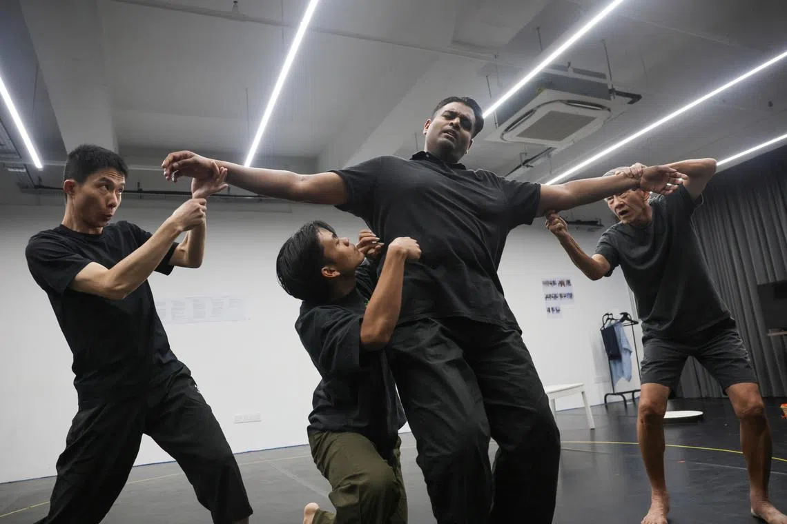 The Necessary Stage’s No Man’s Land, which plays at the Esplanade Theatre Studio from June 12 to 15, is a devised work that follows four men as they navigate the landscape of contemporary manhood.