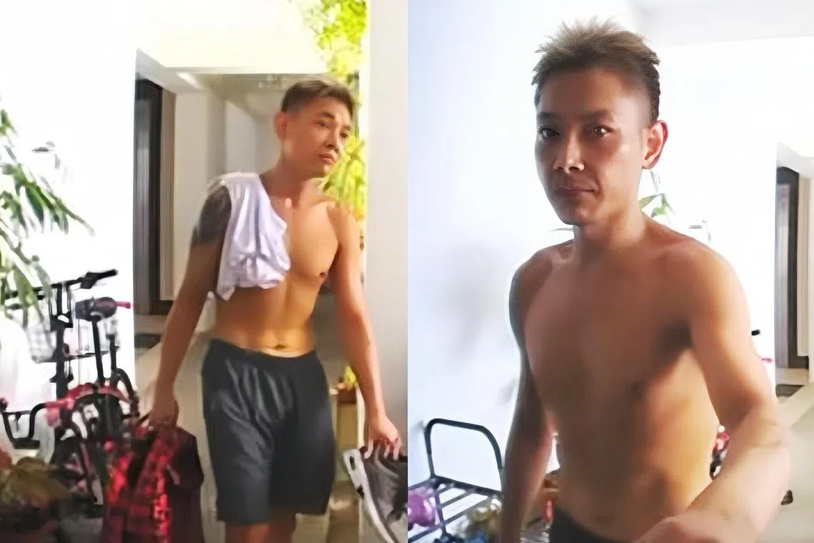 The man in the video footage was later identified as actor Ryan Lian.