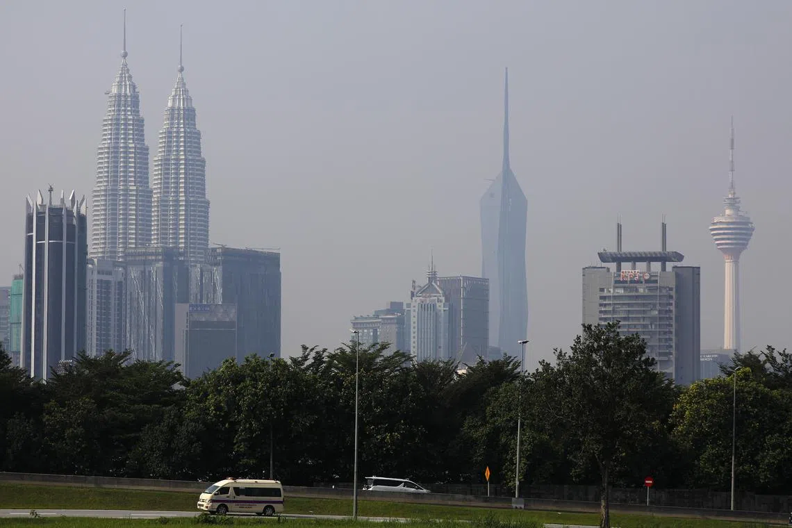 Haze readings started to pick up gradually from 5am (local time) onwards.