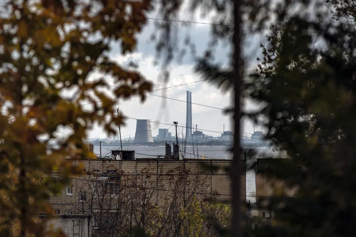 Ukraine's Zaporizhzhia Nuclear Power Plant - Europe's largest - is currently controlled by Russia.