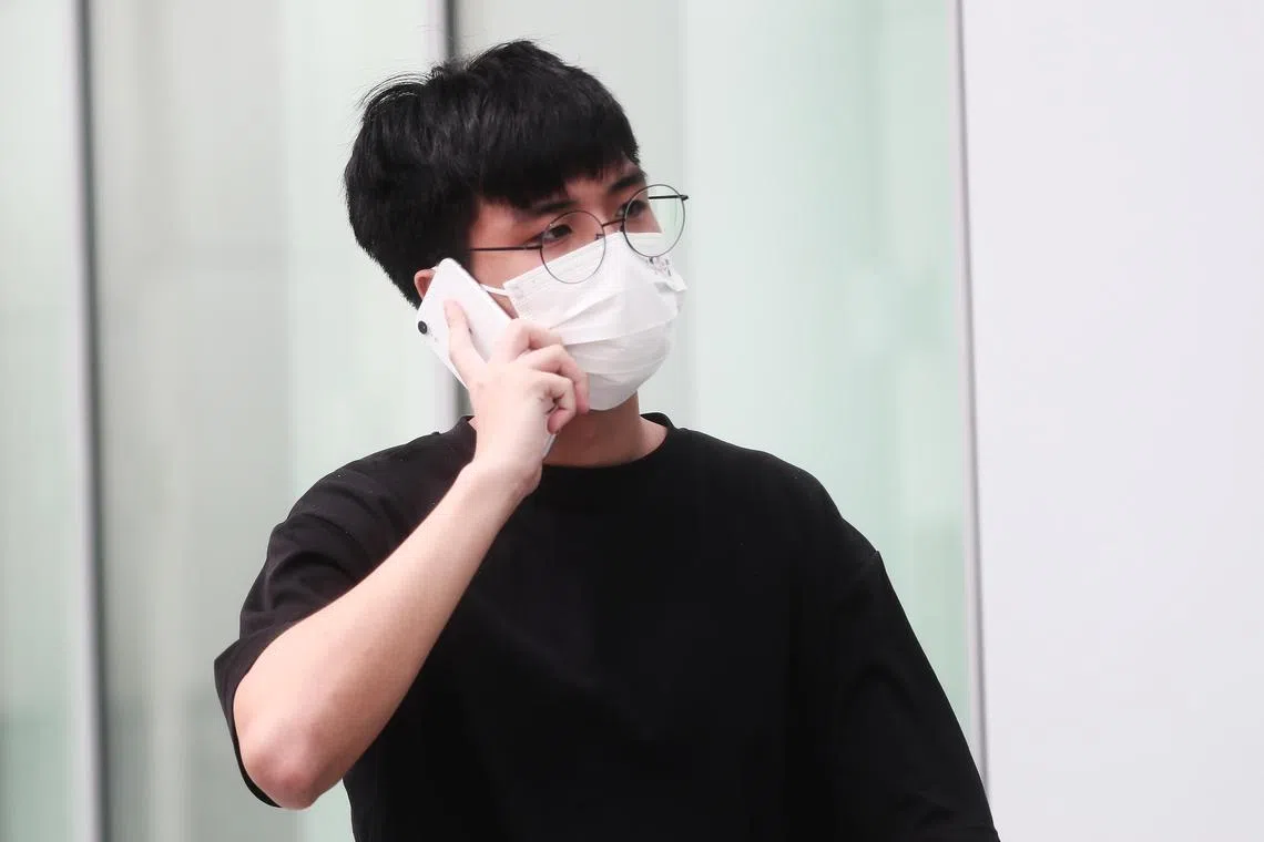 Ryan Tan Shern pleaded guilty in a district court to a corruption charge.