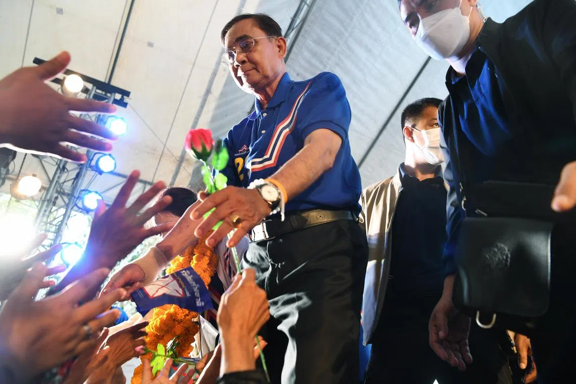 Mr Prayut Chan-o-cha took power in a 2014 coup, but he lost the 2023 election in Thailand and resigned from politics.