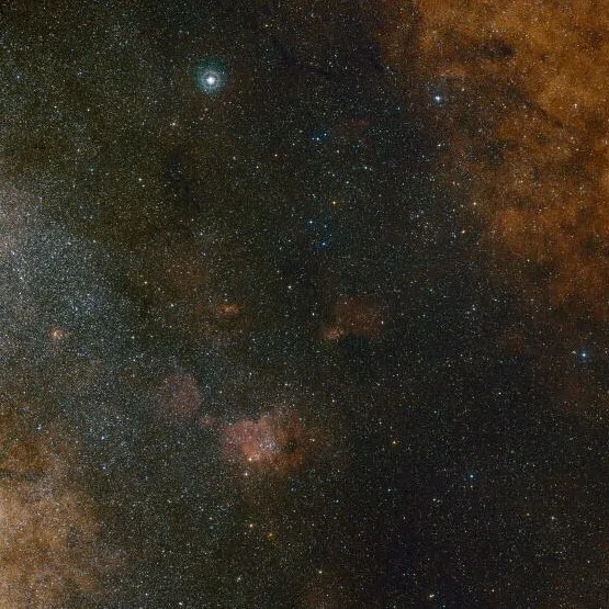 Several stars are seen orbiting Sagittarius A*, the supermassive black hole at the centre of the Milky Way.