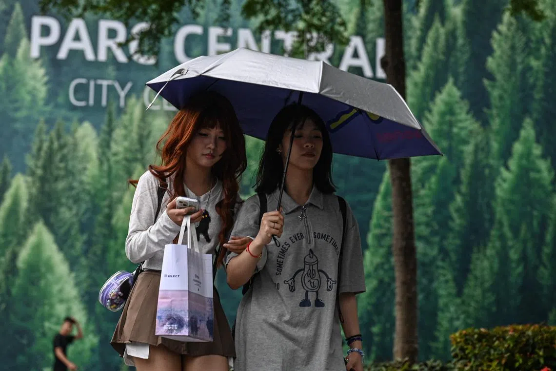 China is facing more frequent and unpredictable heavy rain, which meteorologists attributed to climate change.