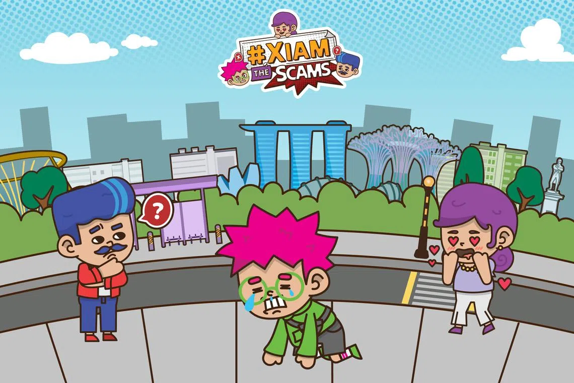 Called #XiamTheScams, the life simulator web game was developed by gamification marketing company Sqkii and launched by the National Crime Prevention Council on Oct 24.
