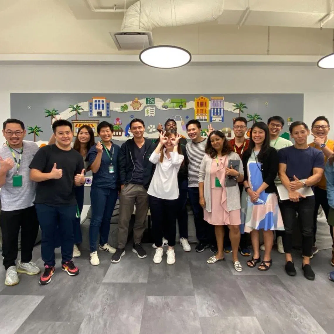 MP Tin Pei Ling (centre) said she has had “an invaluable experience” at Grab.