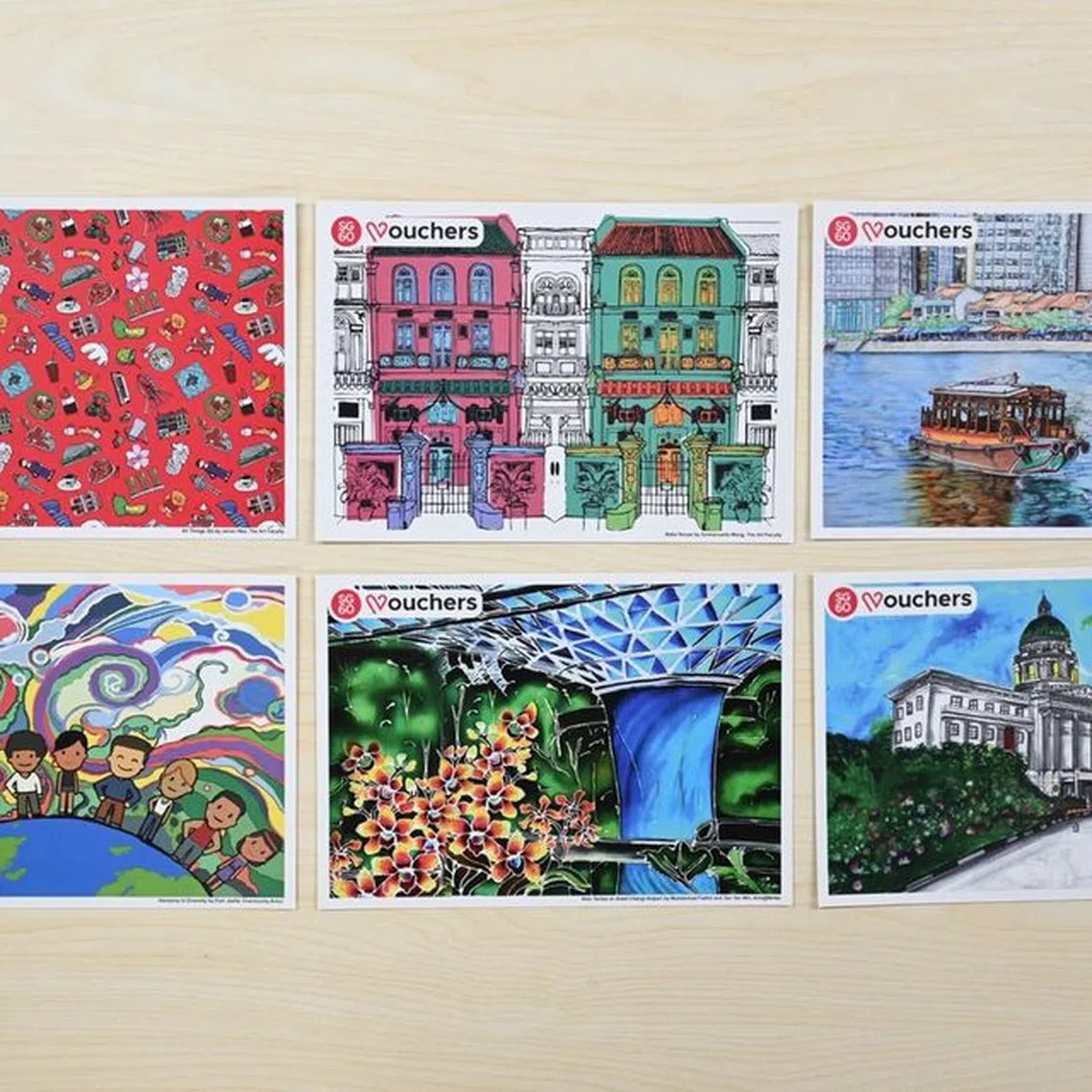 The SG60 vouchers can be used at all businesses that accept CDC vouchers.