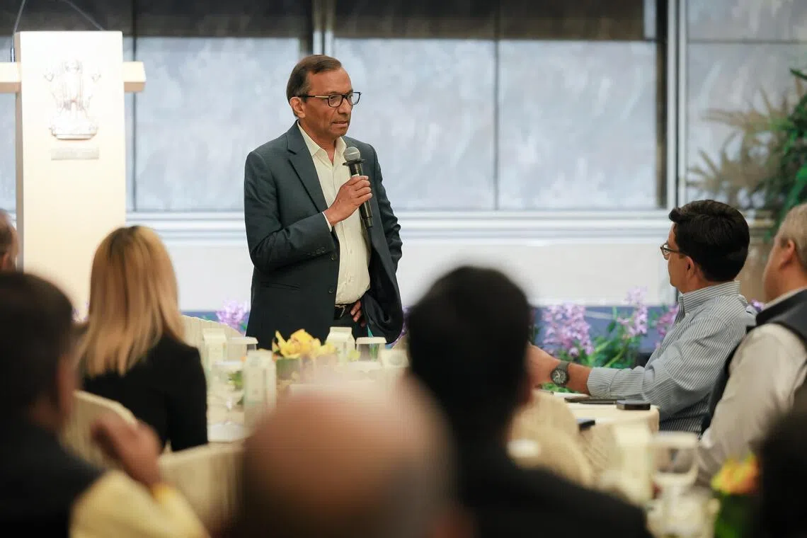 Dr Pawan Goenka was in Singapore on Feb 3 for Singapore’s inaugural Space Summit to generate interest in India’s space start-ups among local investors.